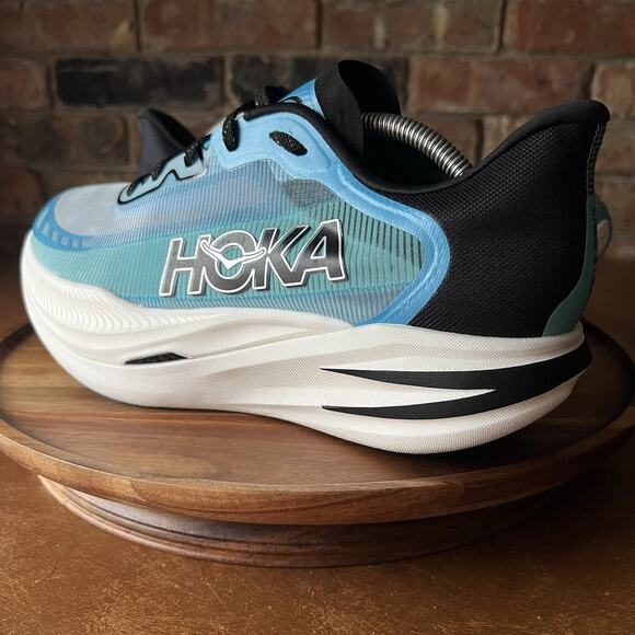 Hoka One One Cielo X1 2.0 Men's 12 Blue Carbon Plate Racing Running Shoes - Picture 3 of 16